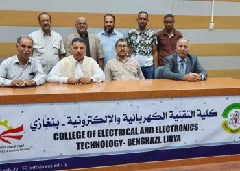 وزير التعليم التقني والفني يتفقد المؤسسات التقنية الواقعة بمدينة بنغازي