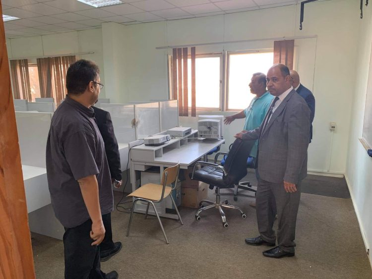 زيارة مدير إدارة التفتيش والمتابعة و ضمان الجودة للكلية