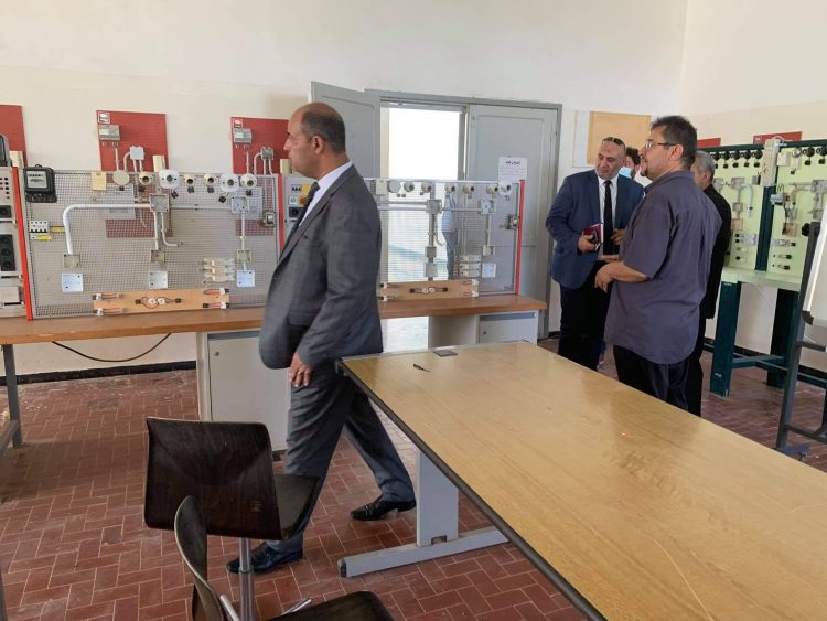 زيارة مدير إدارة التفتيش والمتابعة و ضمان الجودة للكلية