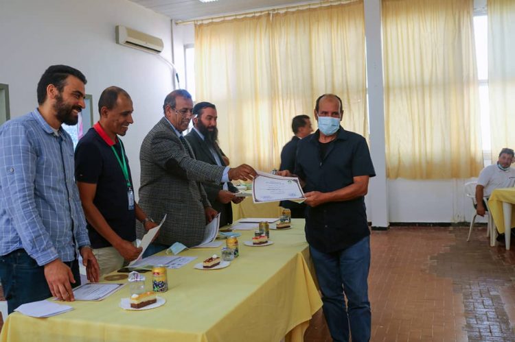 أختتام الدورة التدريبية لفنيي شركة الخليج العربي للنفط