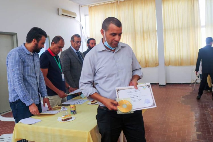 أختتام الدورة التدريبية لفنيي شركة الخليج العربي للنفط