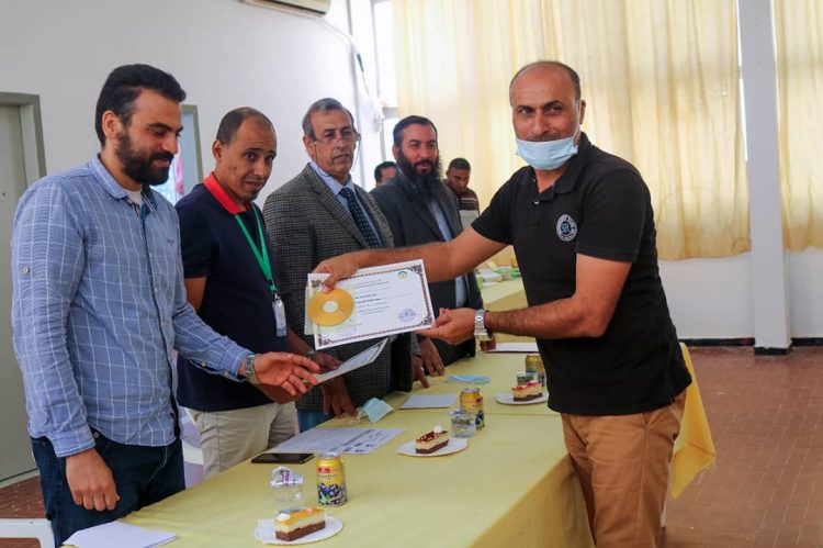 أختتام الدورة التدريبية لفنيي شركة الخليج العربي للنفط