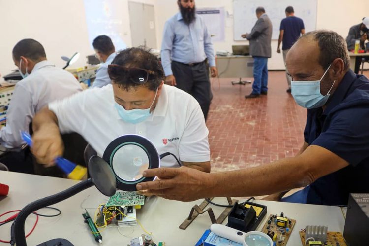 أختتام الدورة التدريبية لفنيي شركة الخليج العربي للنفط