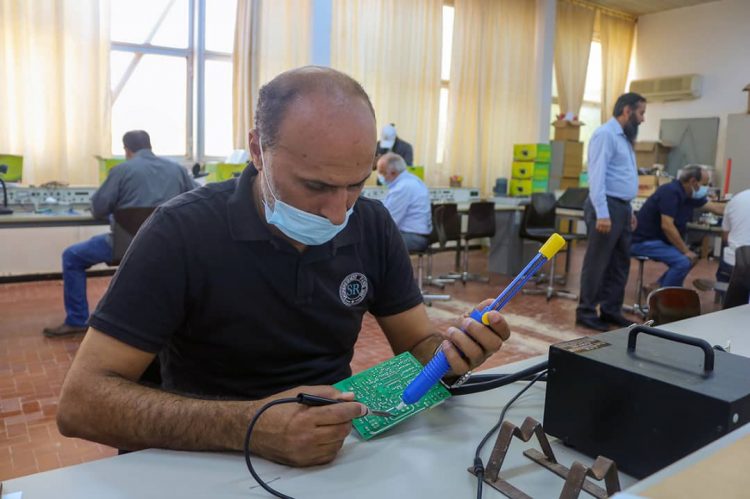 أختتام الدورة التدريبية لفنيي شركة الخليج العربي للنفط