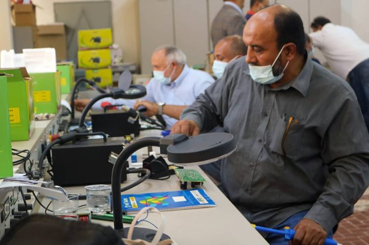 أختتام الدورة التدريبية لفنيي شركة الخليج العربي للنفط