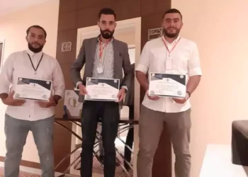 تهنئة للطلاب الفائزين في مسابقة ليبيا للإبتكار