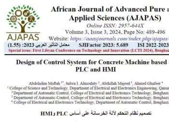مشاركة الكلية في المؤتمر الليبي الأول للتقنية والابتكار لعام 2024: تصميم نظام تحكم لماكينة خرسانة باستخدام PLC و HMI