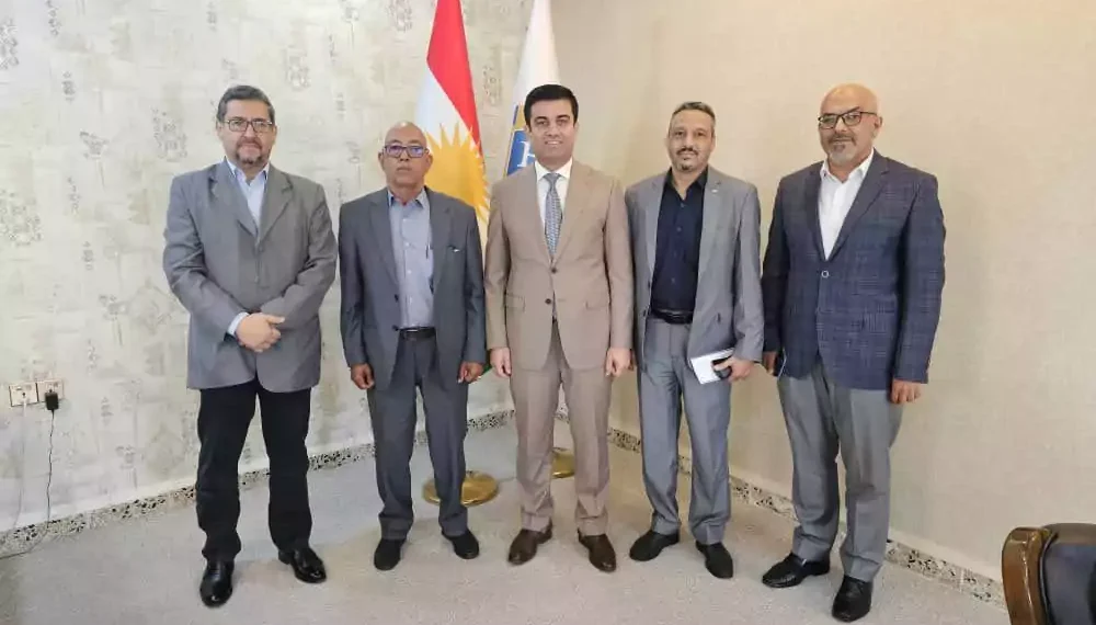 زيارة وفد من كليات التقنية الليبية إلى جامعة أربيل التقنية لتعزيز التعاون وتبادل الخبرات في مجال التعليم التقني