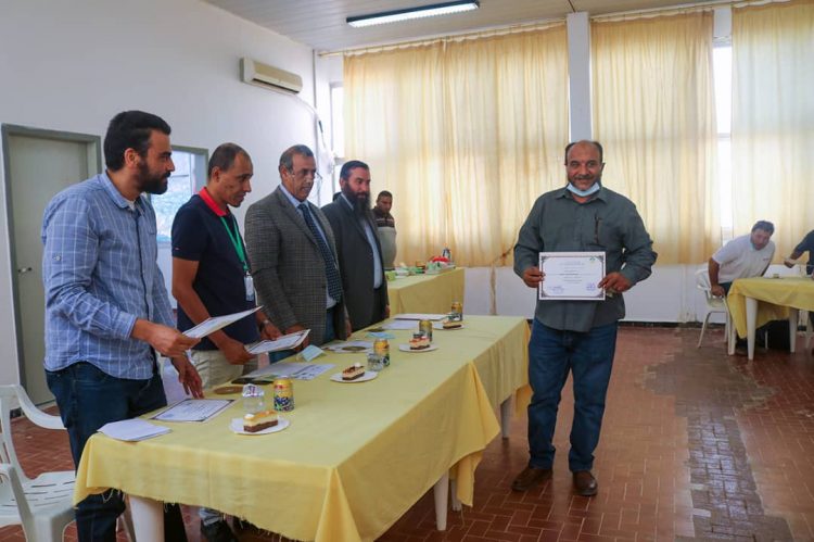 أختتام الدورة التدريبية لفنيي شركة الخليج العربي للنفط
