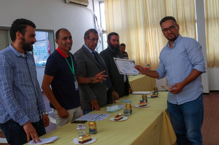 أختتام الدورة التدريبية لفنيي شركة الخليج العربي للنفط