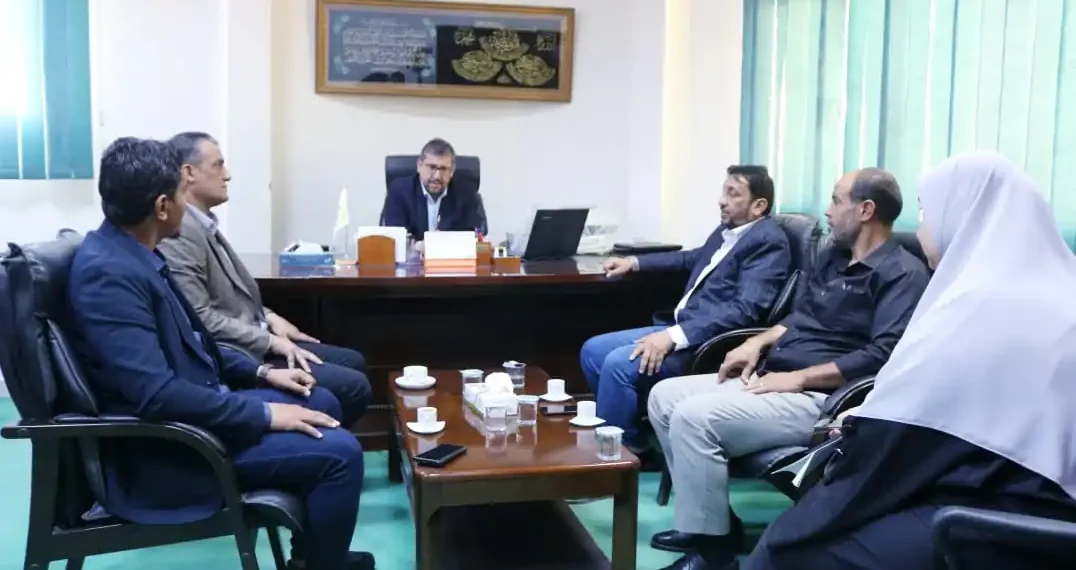 زيارة وفد نقابة المهن الهندسية لكلية التقنية لمناقشة التعاون المشترك